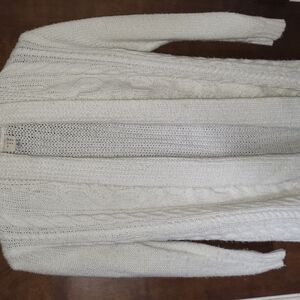 A New Day Cream Cable Knit Cardigan